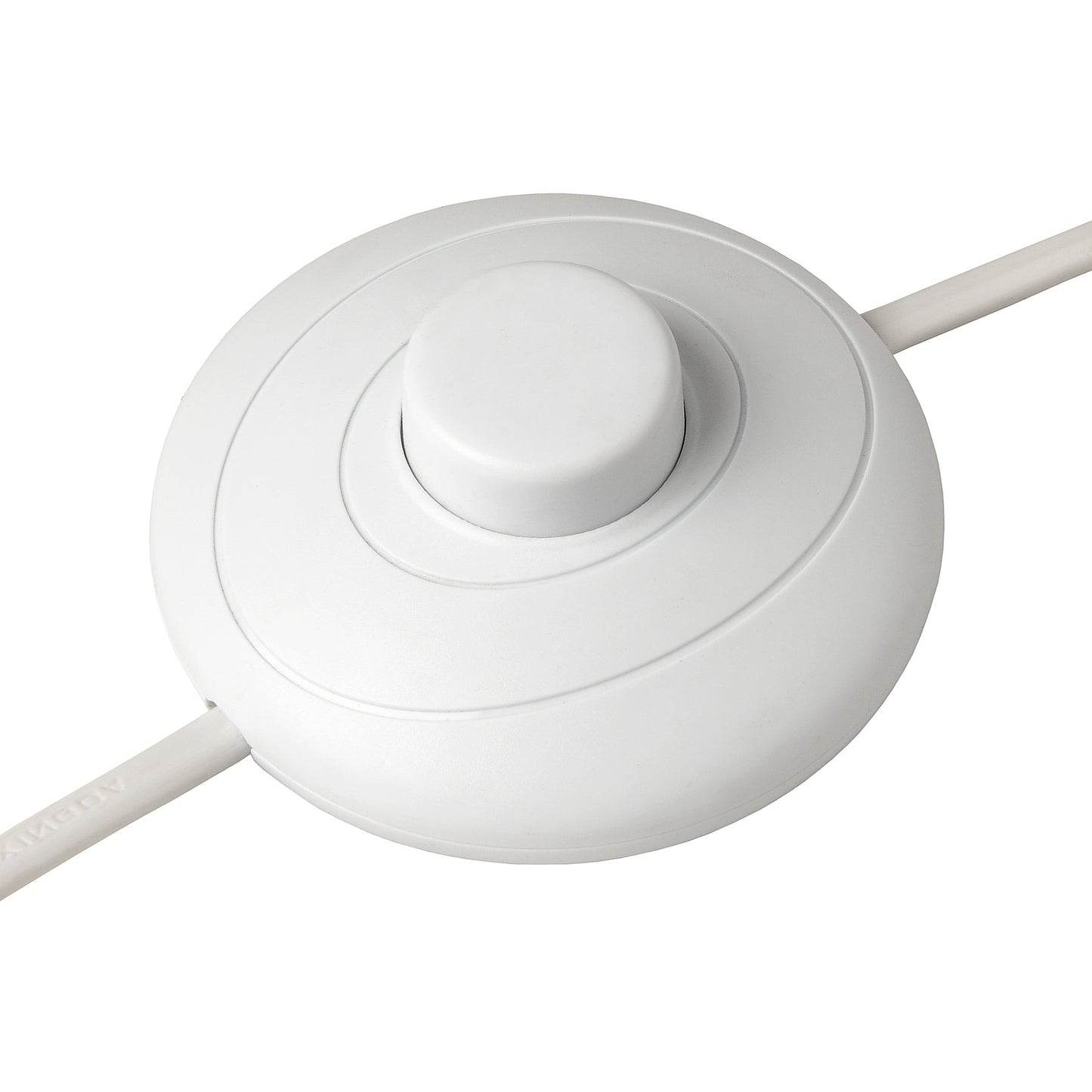 Distressed Grey Floor Lamp with Linen Shade