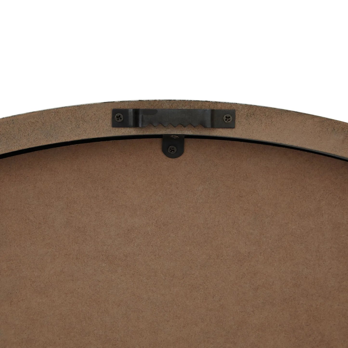 Antique White Wall Clock with Roman Numerals – Large Metal & Glass Clock for Home Decor 80x80cm - Click Style