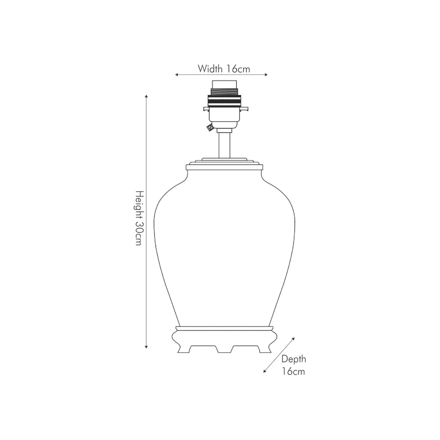 Jenny Worrall butterflies distressed gold and off-white bulbous glass table lamp base with antique brass feet – handcrafted small butterfly statement lighting Dimensions 30x16x16cm | Click Style