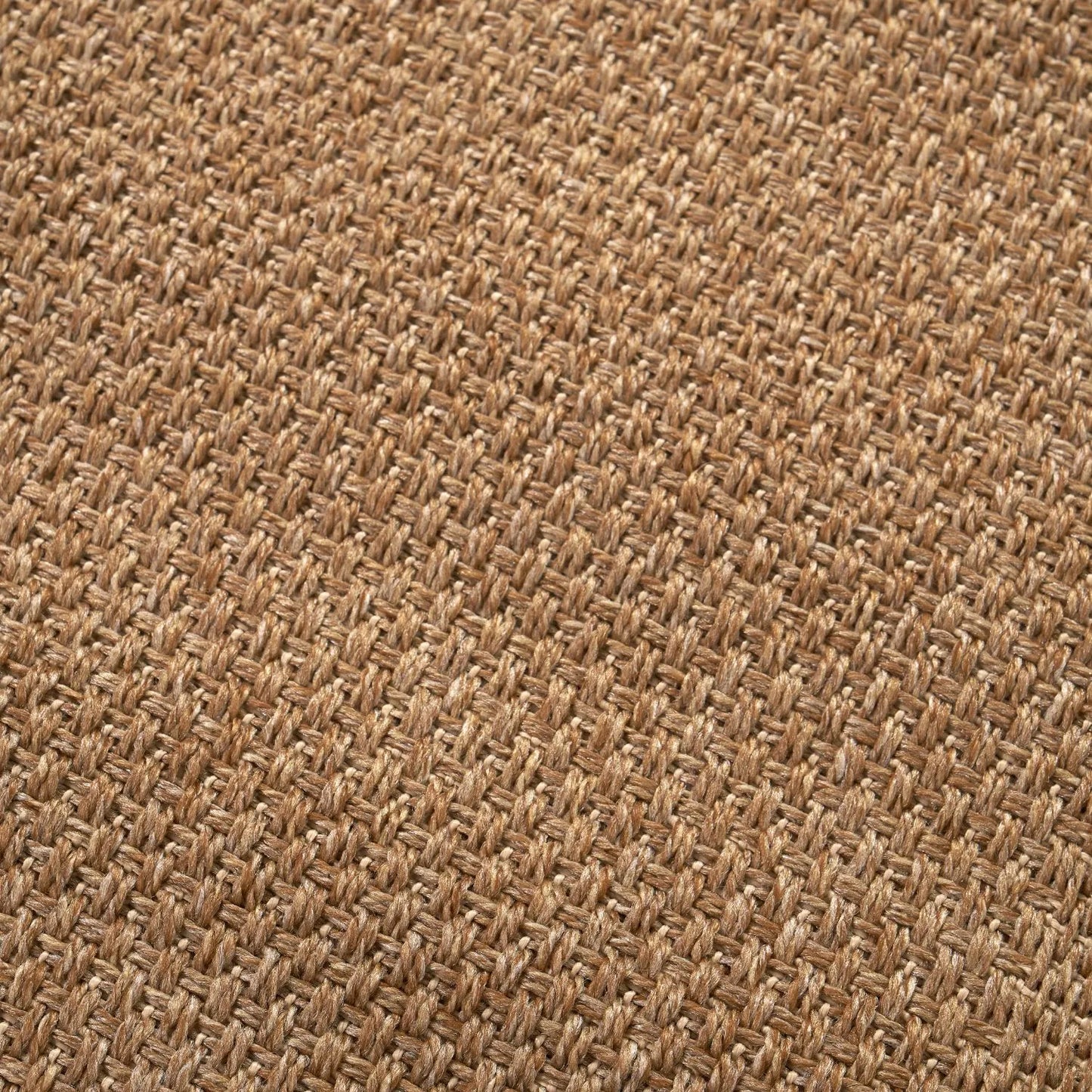 Natural Rectangular Indoor Outdoor Garden Rug with Sisal-Effect Weave & Bordered Design – Weather-Resistant & Durable 230x160cm - Click Style