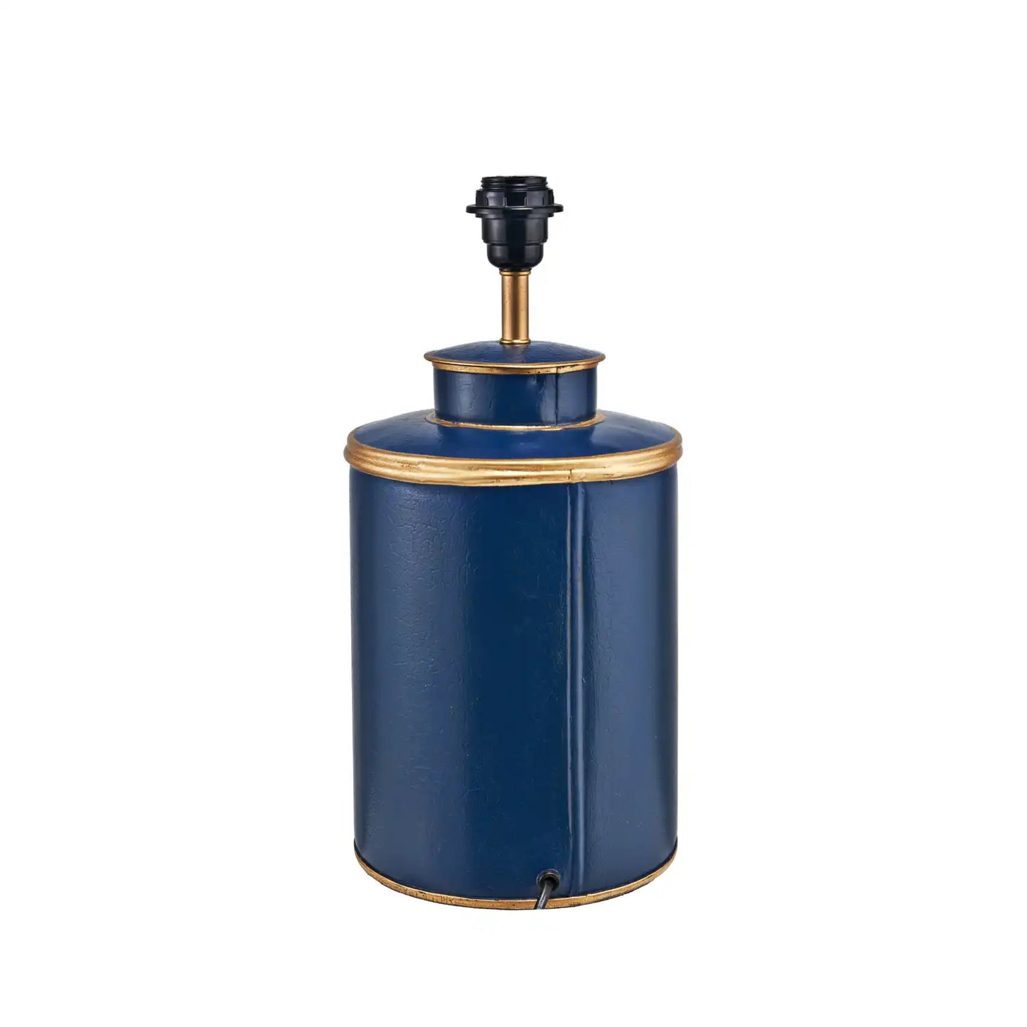 Blue Cat Hand Painted Metal Table Lamp Base 41x20x20cm – Click Style