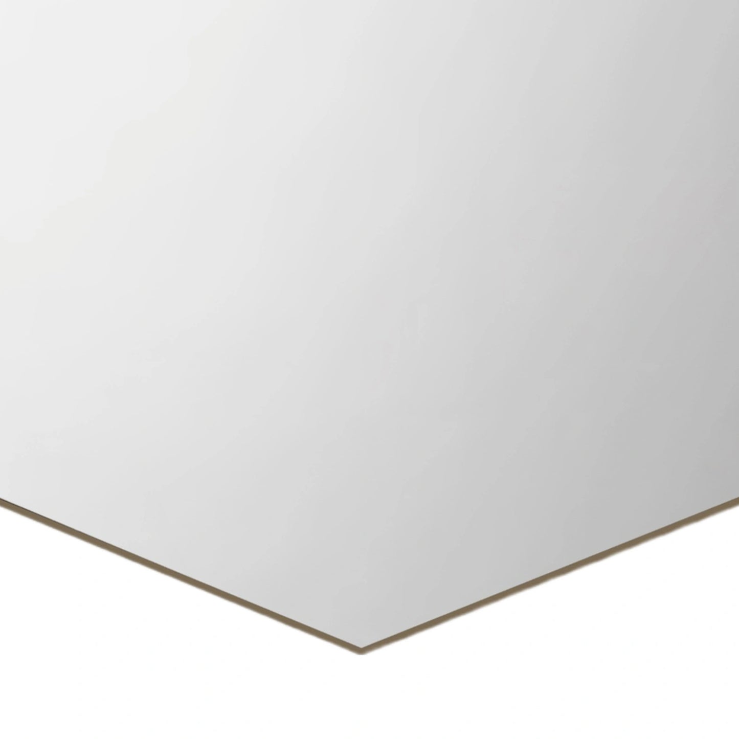 Contemporary Octagonal Champagne Thin Framed Wall Mirror 80x80x2cm – Click Style