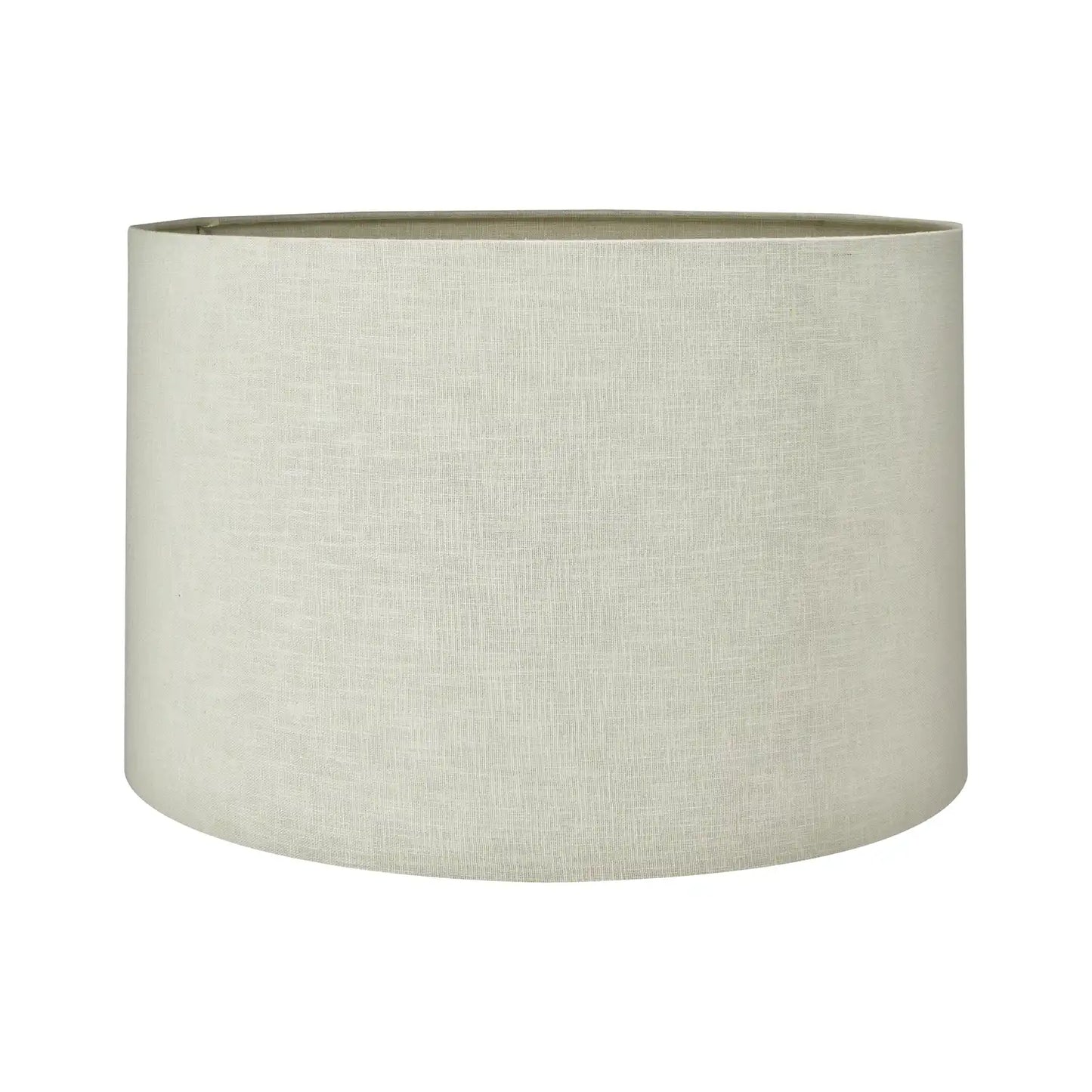 Cream Linen Self Lined Drum Lampshade 40cm/16in – Click Style