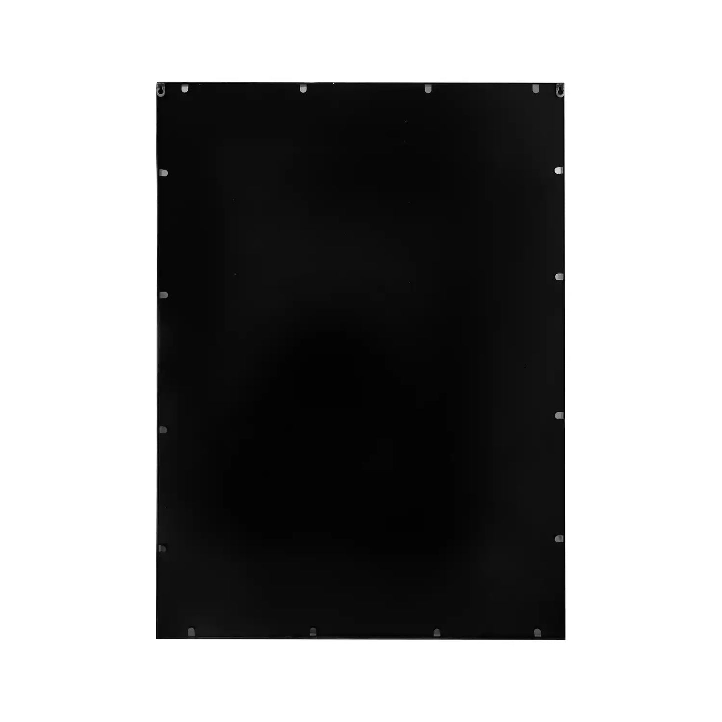 Large Rectangular Antique Bronze Metal Framed Wall Mirror 110x80x3cm – Click Style