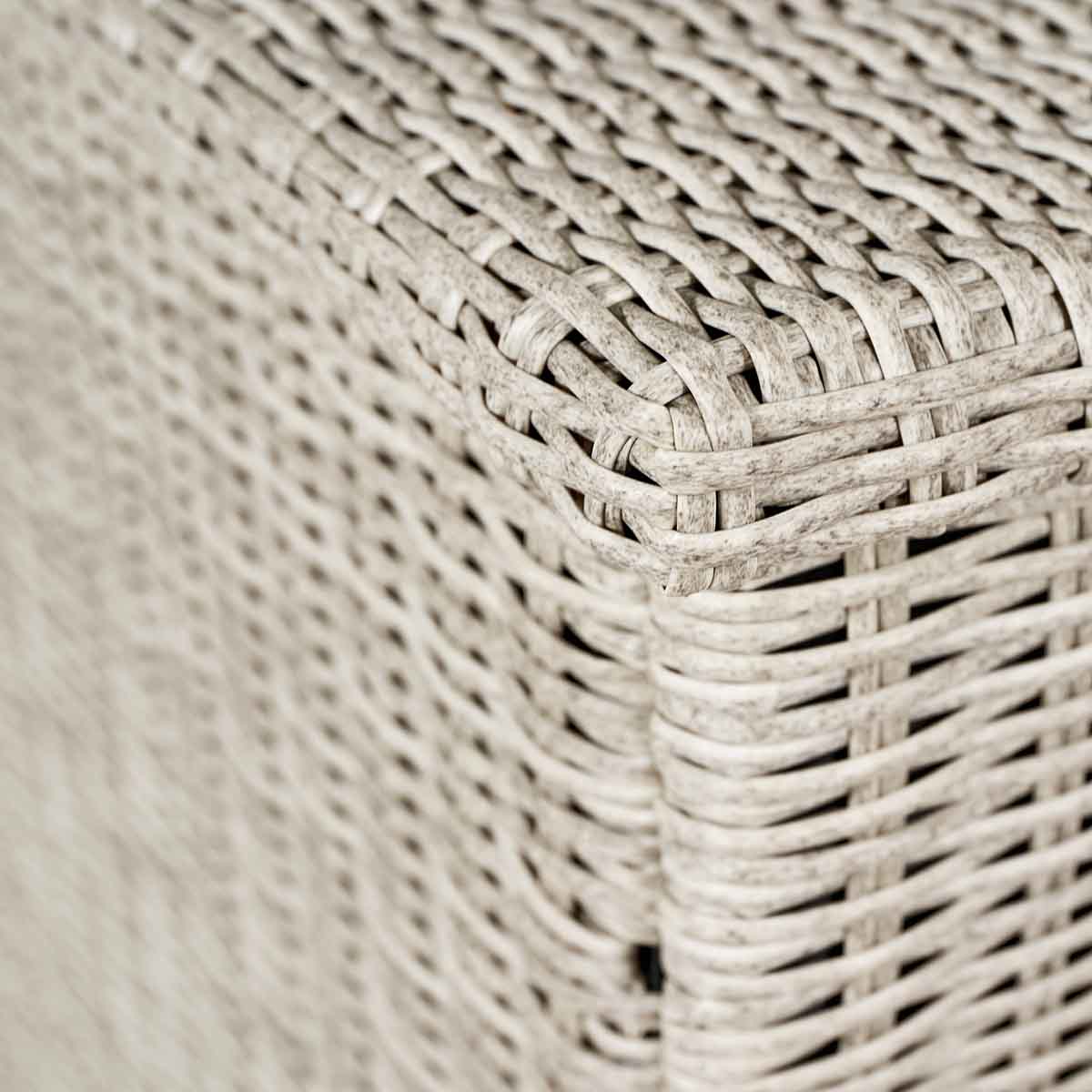 Large Stone Grey Rattan Effect Garden Cushion Storage Box – Click Style