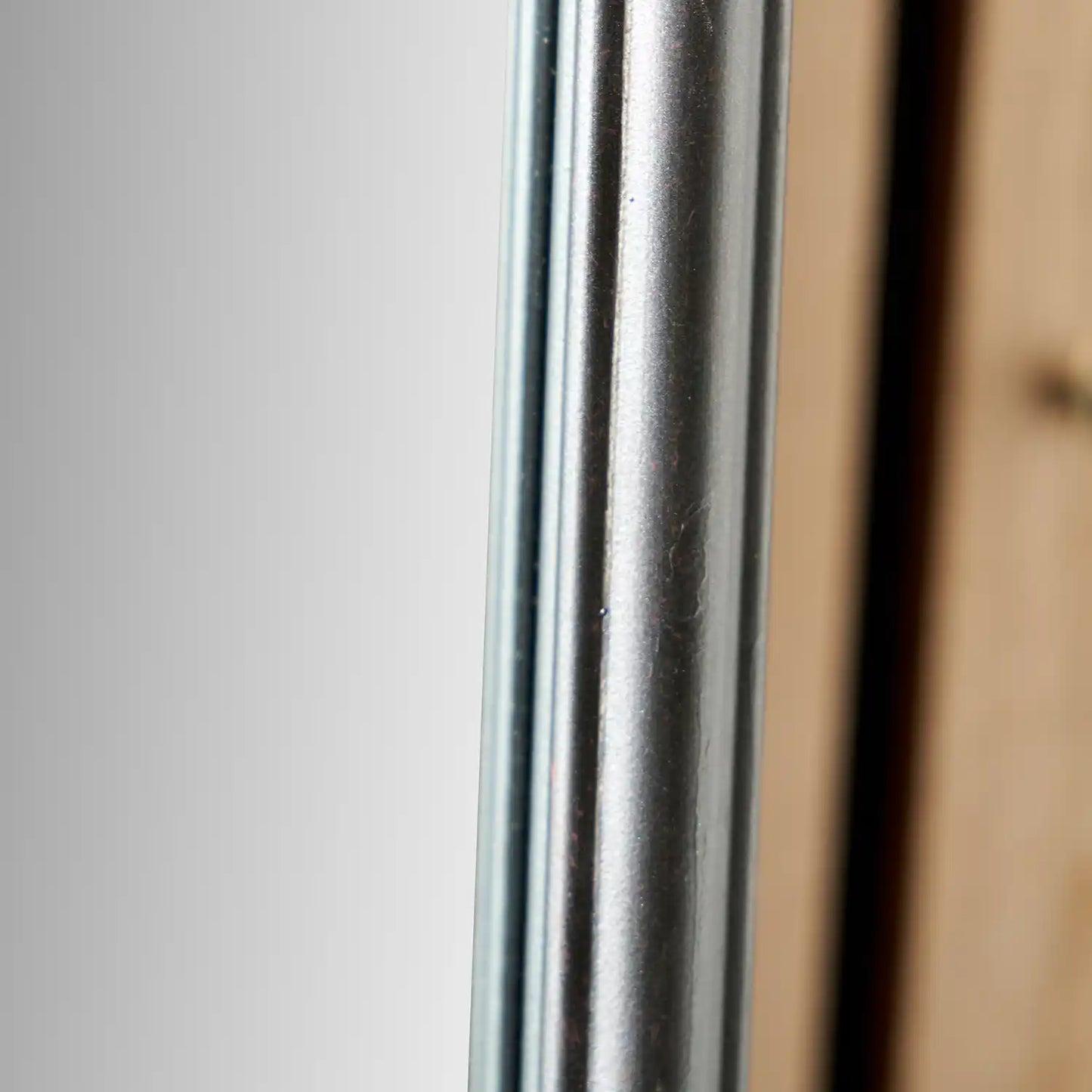 Square Antique Bronze Metal Window Wall Mirror 80x80x3cm – Click Style