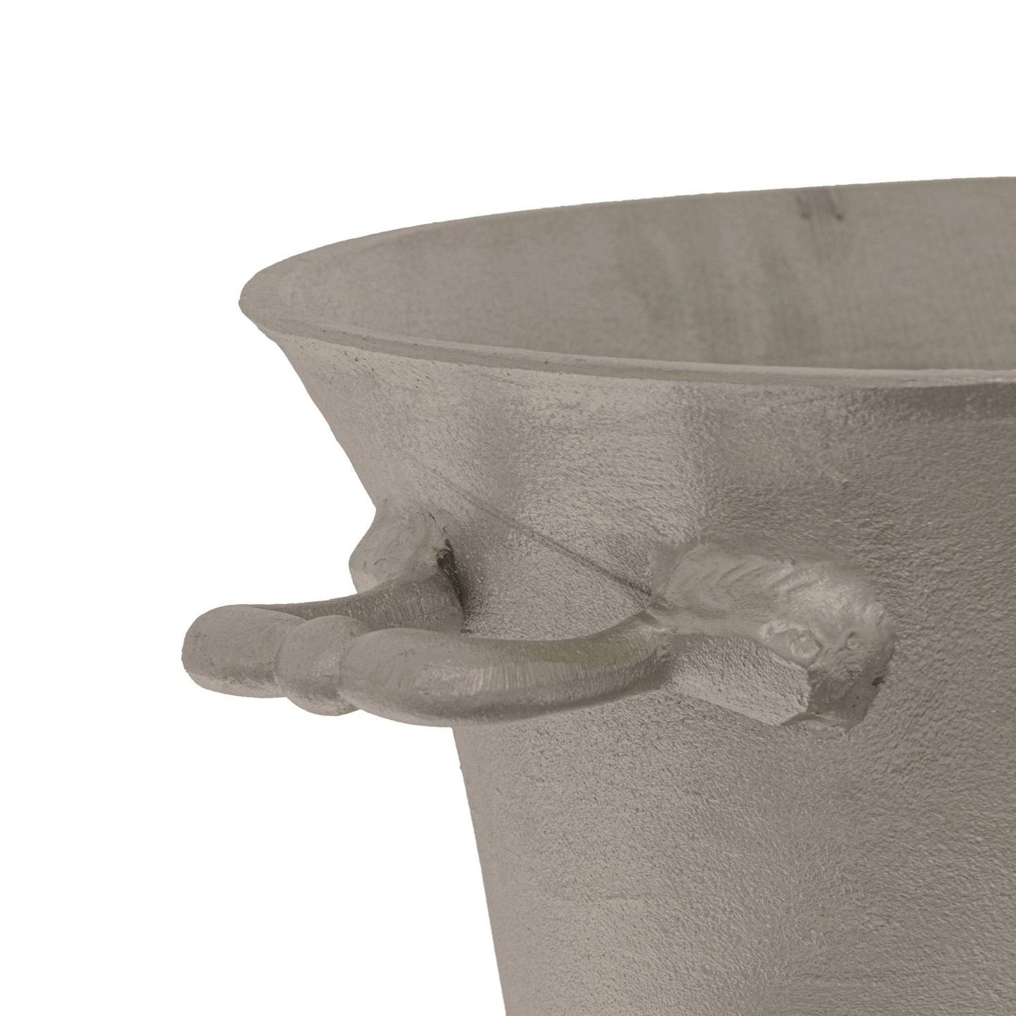 Large antique pewter champagne cooler