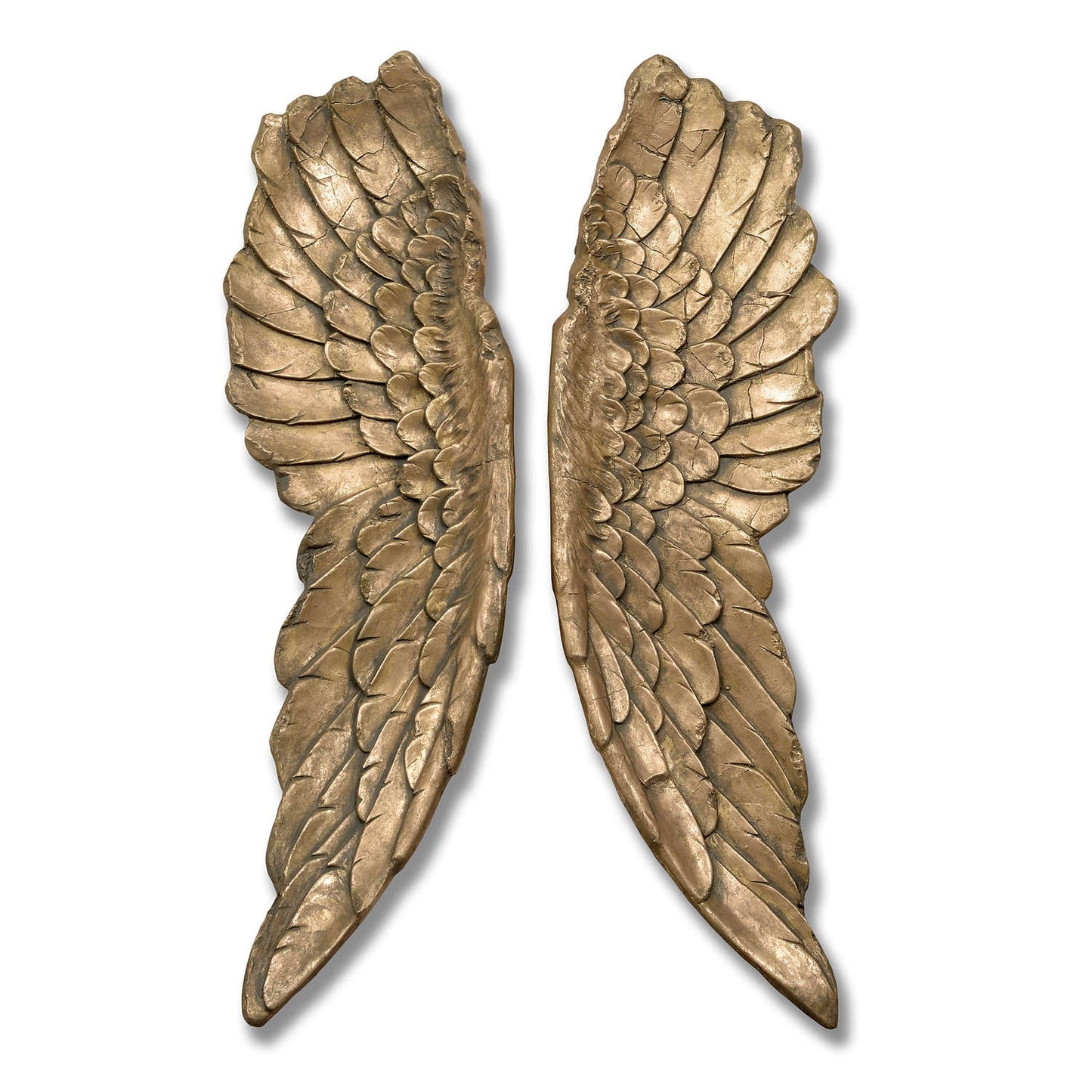 Extra Large Gold Angel Wings Wall Art 104cm