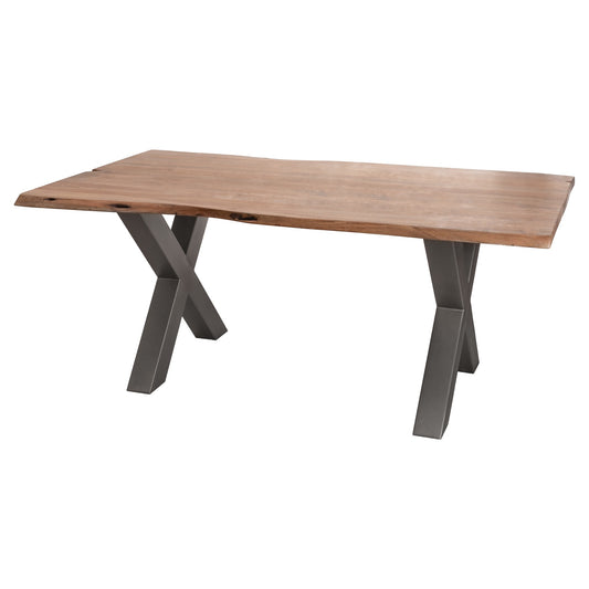 Rustica Live Edge Dining Table 180x100cm