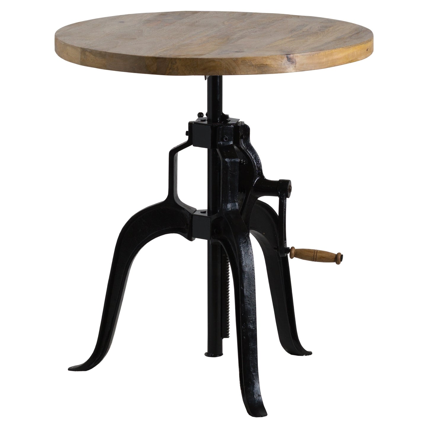 Industrial Style Adjustable Bar Table