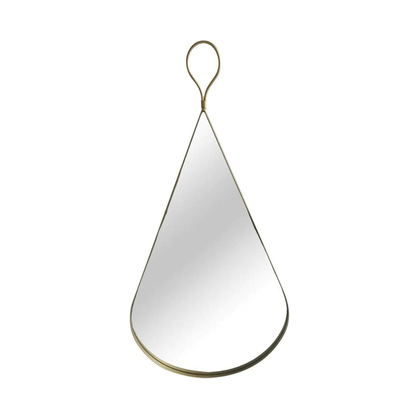 Gold Mirror, Teardrop Design