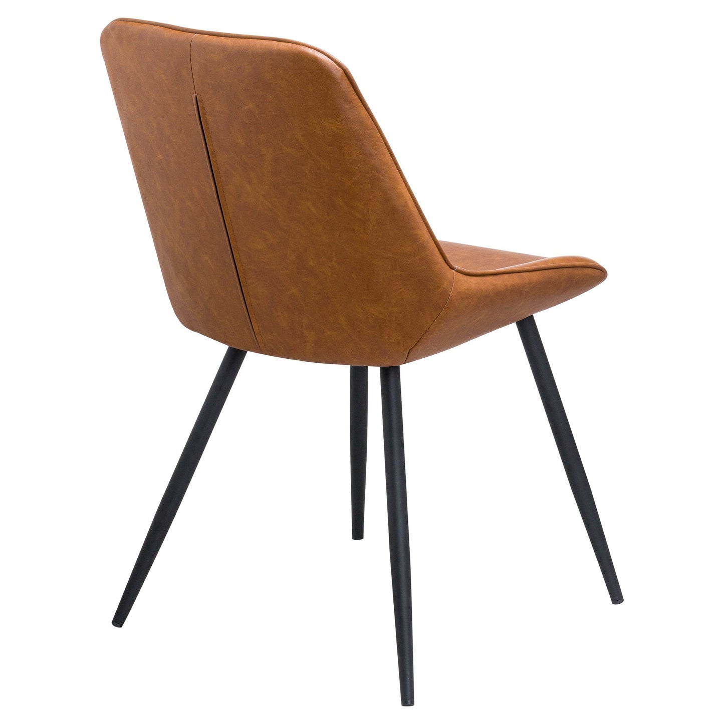 Tan Oslo Faux Leather Dining Chair