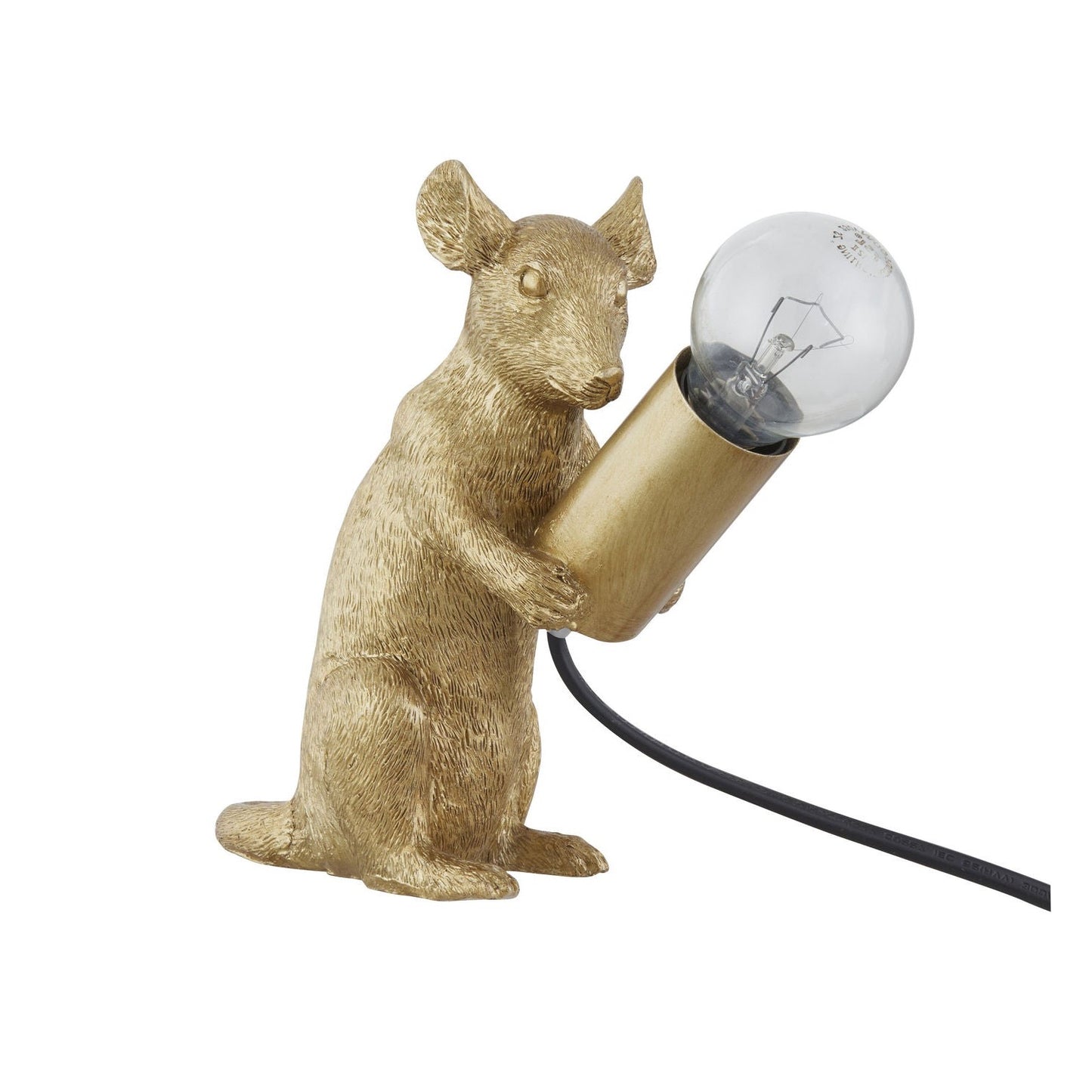 Maverick the Mouse Gold Table Lamp