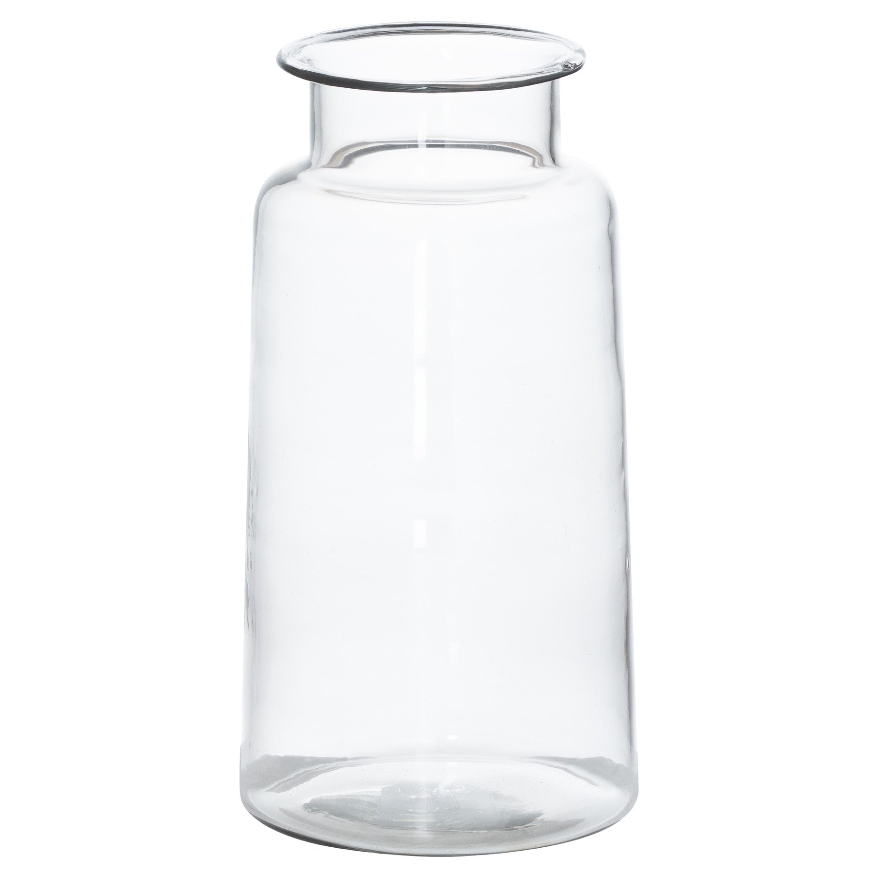 Everyday Clear Glass Bottle Vase 29.5x15cm – Click Style