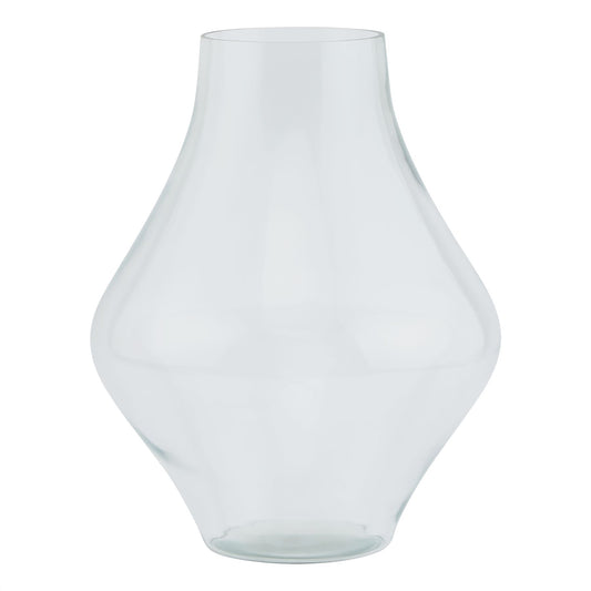 Pear-Shaped Clear Glass Bouquet Vase 38x30cm – Click Style