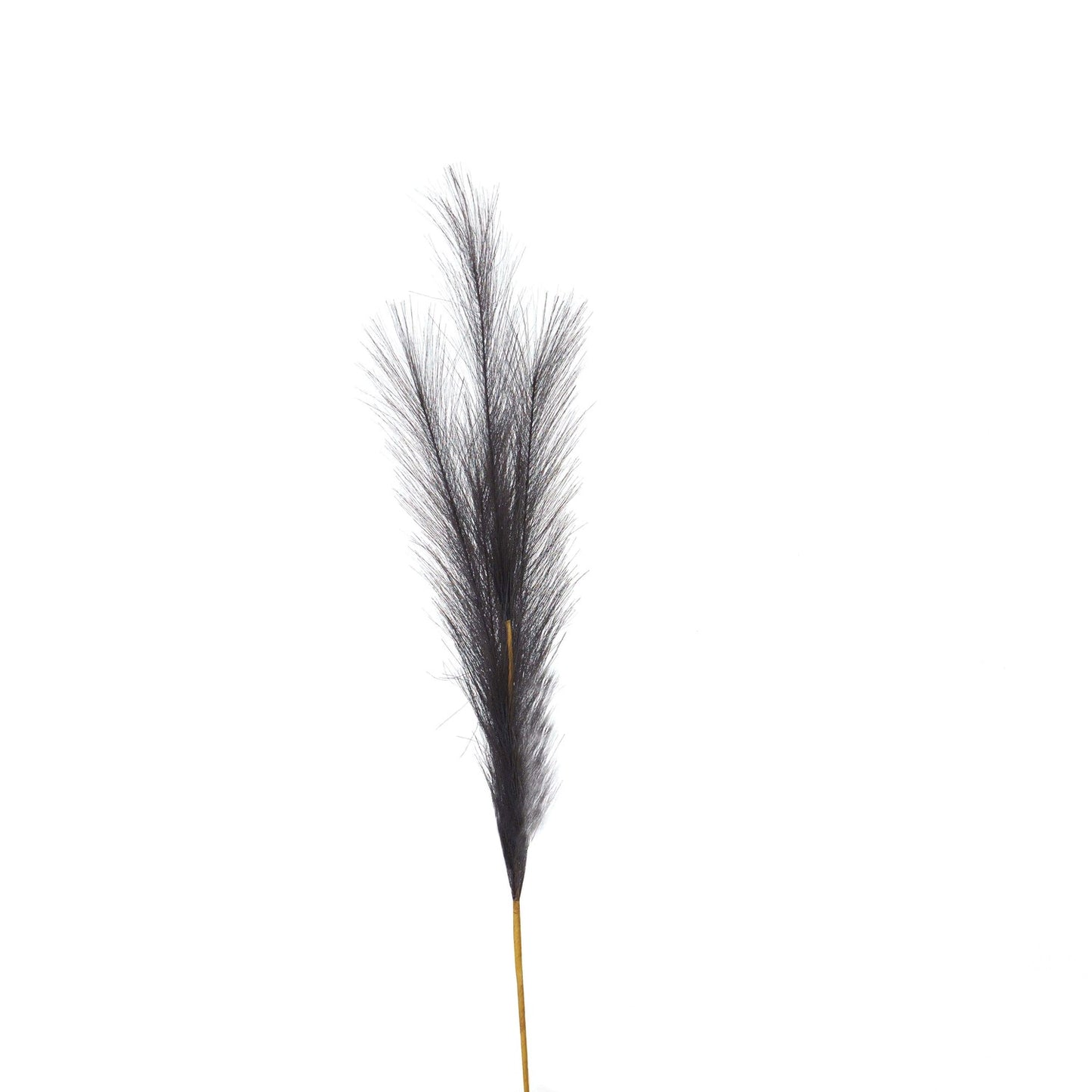 Grey Faux Pampas Grass Stem 85cm