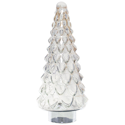 Medium Smoked Glass Decorative Tree Ornament 38cm