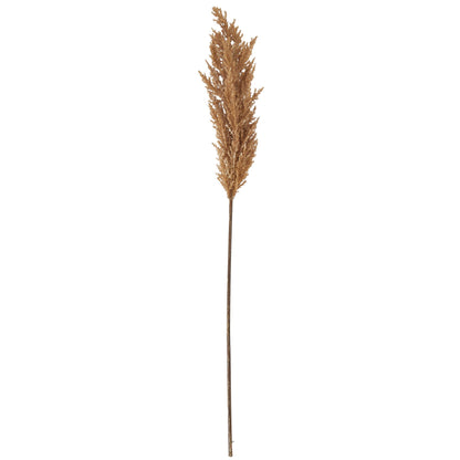 Deep Beige Faux Dried Pampas Grass Stem 68cm