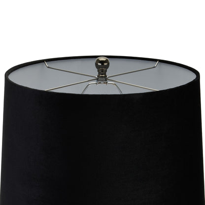 Amber & Black Tortoiseshell Urn Table Lamp