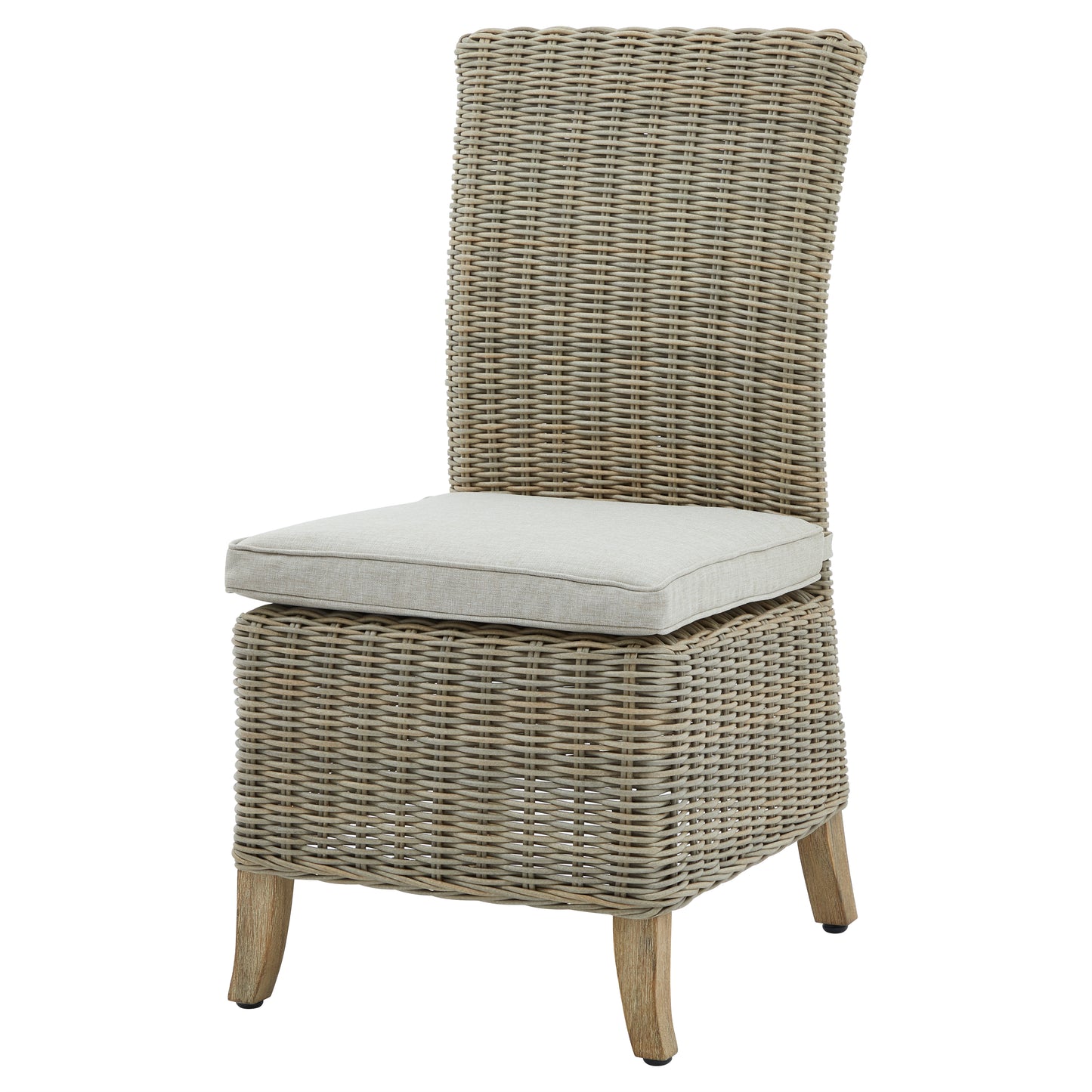 Riviera Natural Wicker Dining Chair – Click Style