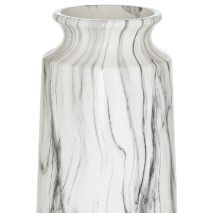 Urn Marble Design Vase made of ceramic