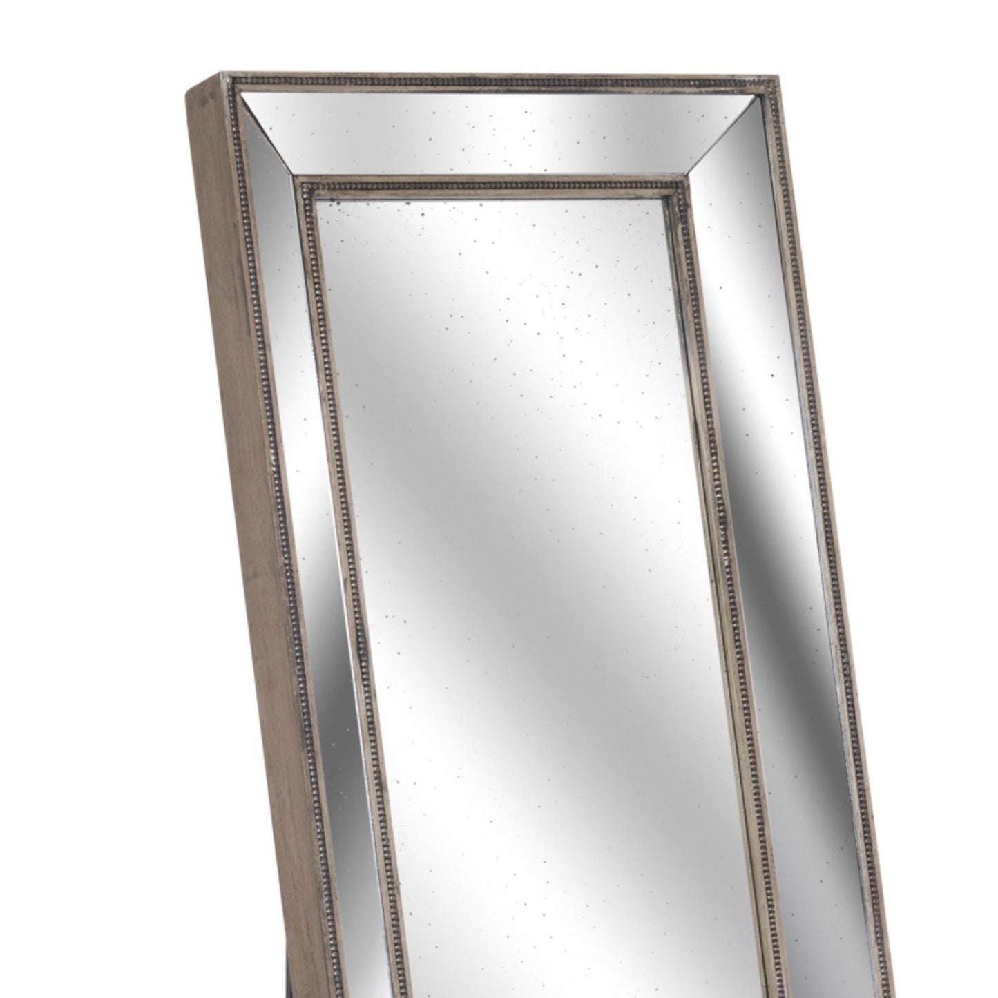 Gold Floor Standing full length mirror