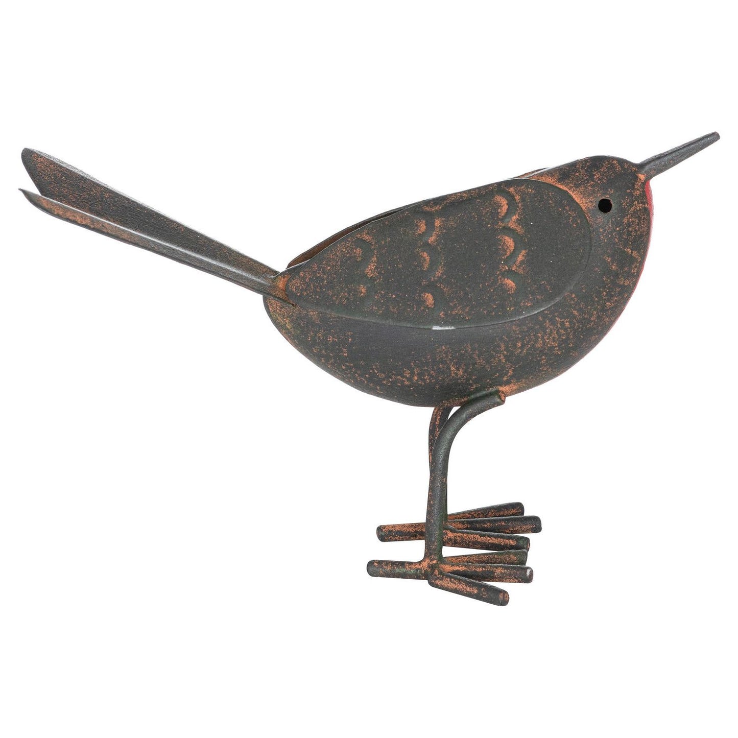 Rustic Robin ornament for home and garden