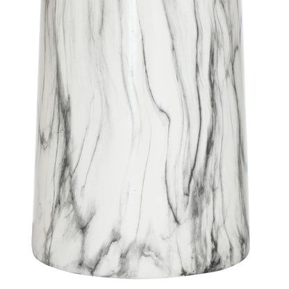 Urn Marble Design Vase made of ceramic