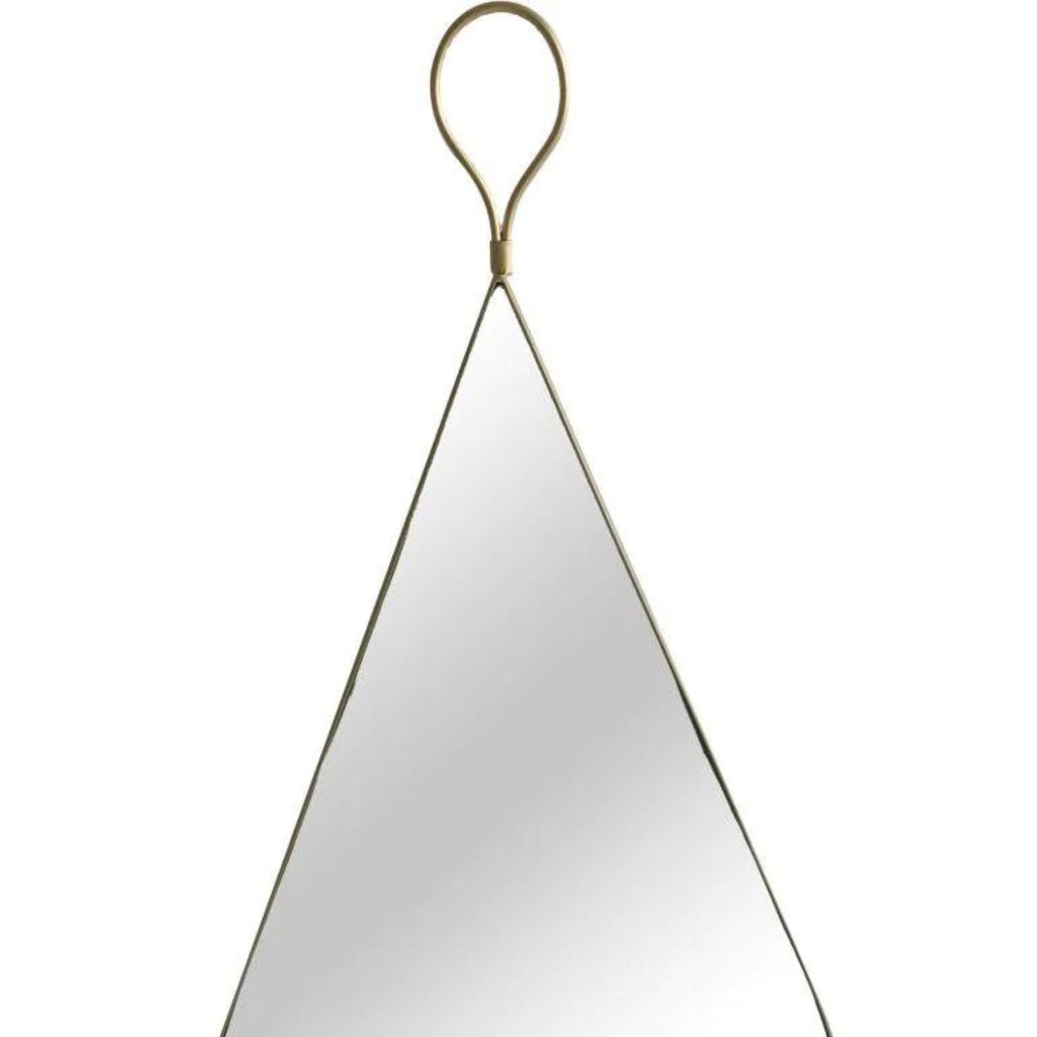 Gold Mirror, Teardrop Design