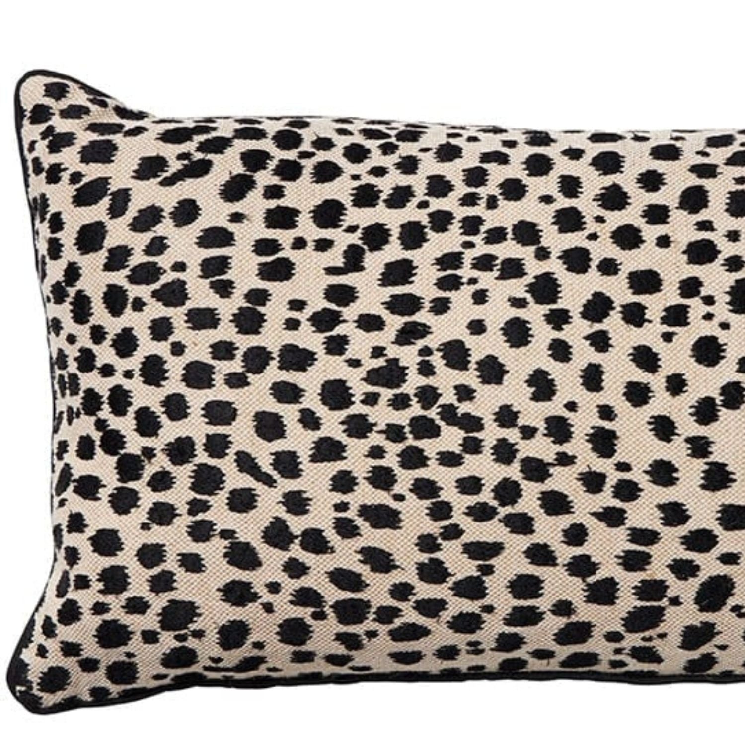 Leopard print 2025 lumbar pillow