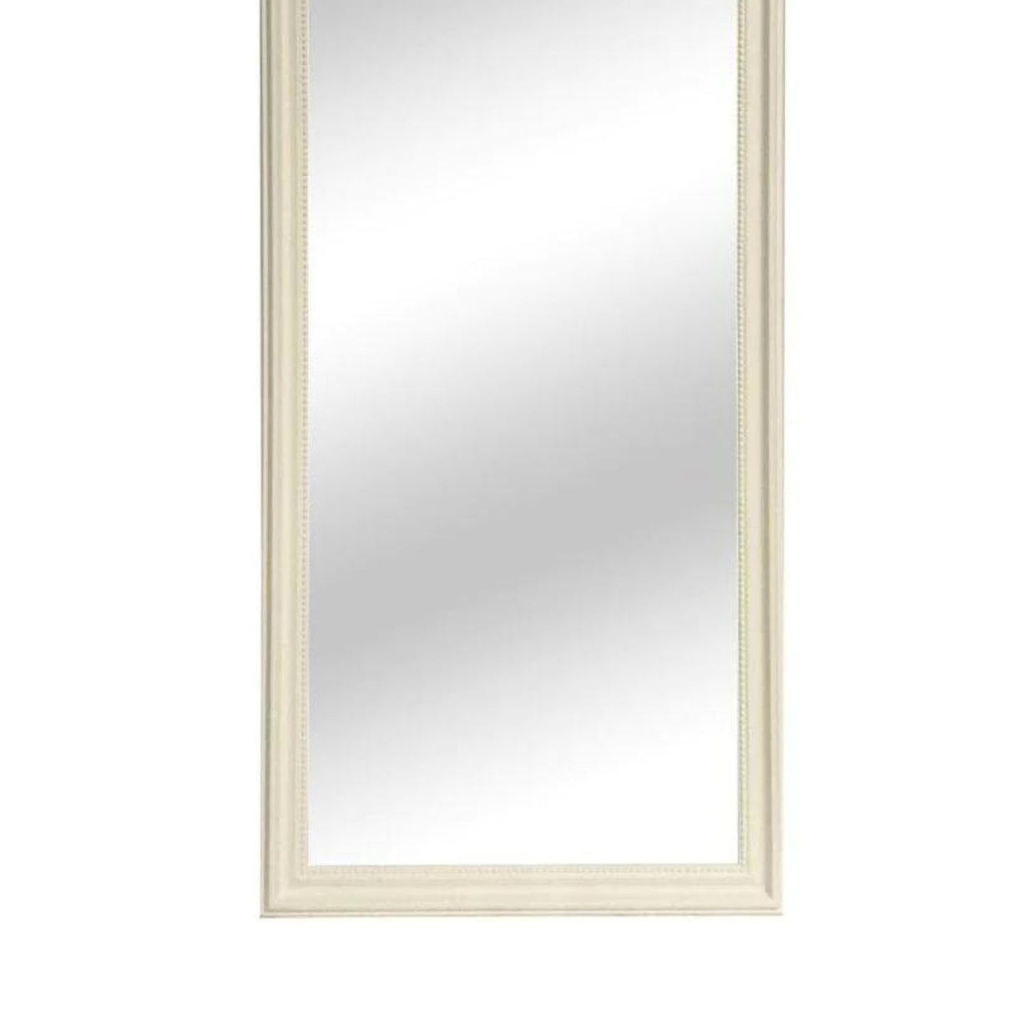 Cream Leaner Mirror with regal design