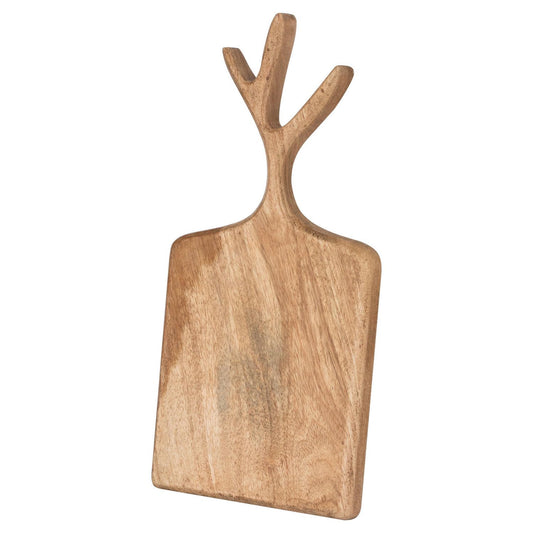 Stag Wooden Chopping Board perfect for a chacuterie board and a Christmas gift