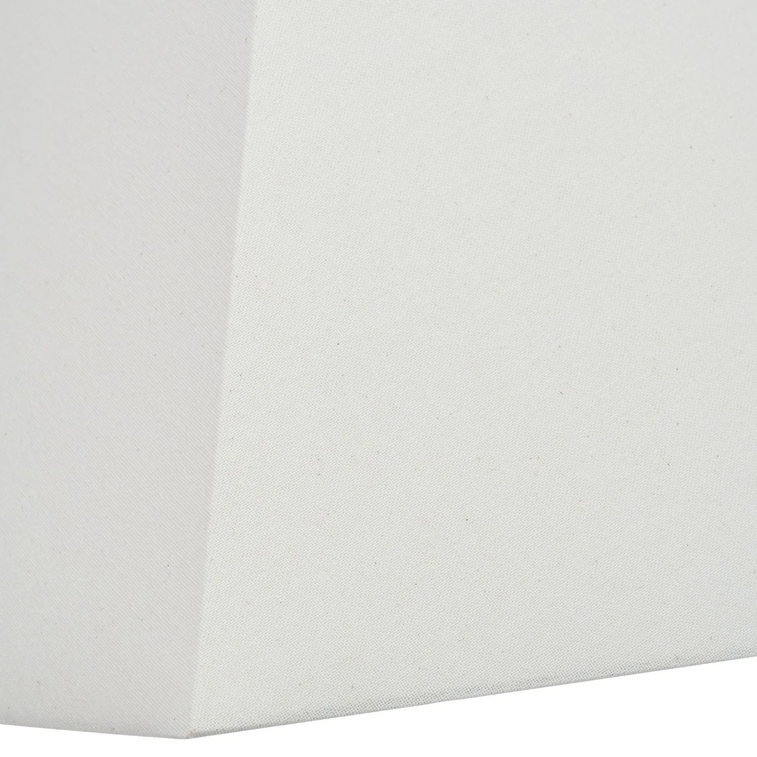 Antique Cream-Washed Rattan Pyramid Table Lamp with 35cm Cream Cotton Tapered Lampshade – Woven Natural Table Light 65x35x35cm | Click Style