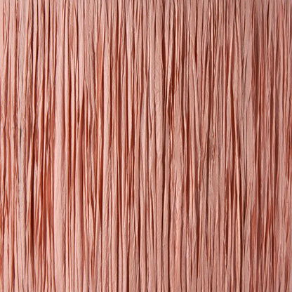 Apricot Peach Raffia Drum Lampshade with Wrapped Textured Finish – Light Shade for Ceiling Table & Floor Lamps 45cm/18in - Click Style