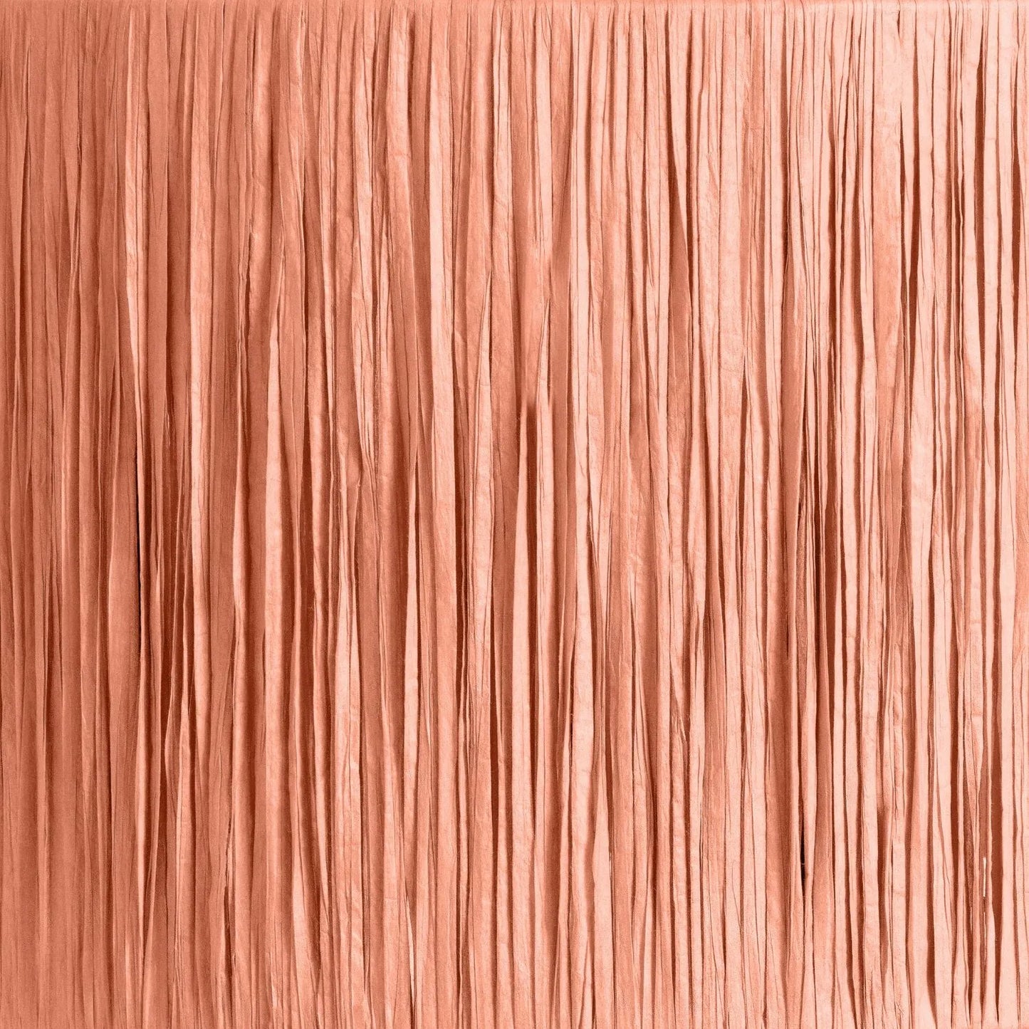 Apricot Peach Raffia Drum Lampshade with Wrapped Textured Finish – Light Shade for Ceiling Table & Floor Lamps 30cm/12in - Click Style