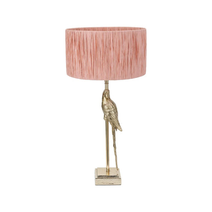 Apricot Peach Raffia Drum Lampshade with Wrapped Textured Finish – Light Shade for Ceiling Table & Floor Lamps 30cm/12in - Click Style