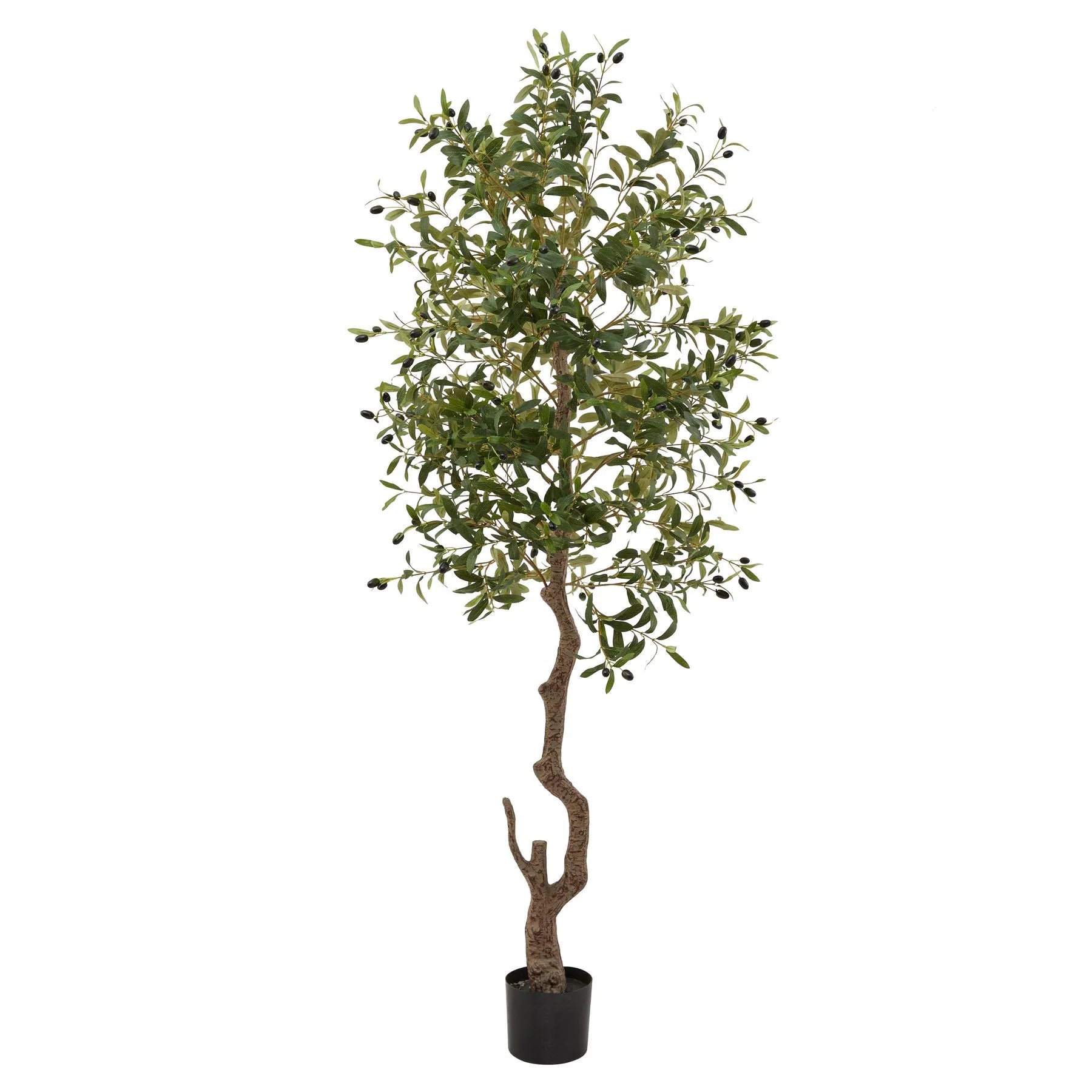 Artificial Large Faux Puglian Olive Tree 180cm Large Faux Olive Tree - Click Style