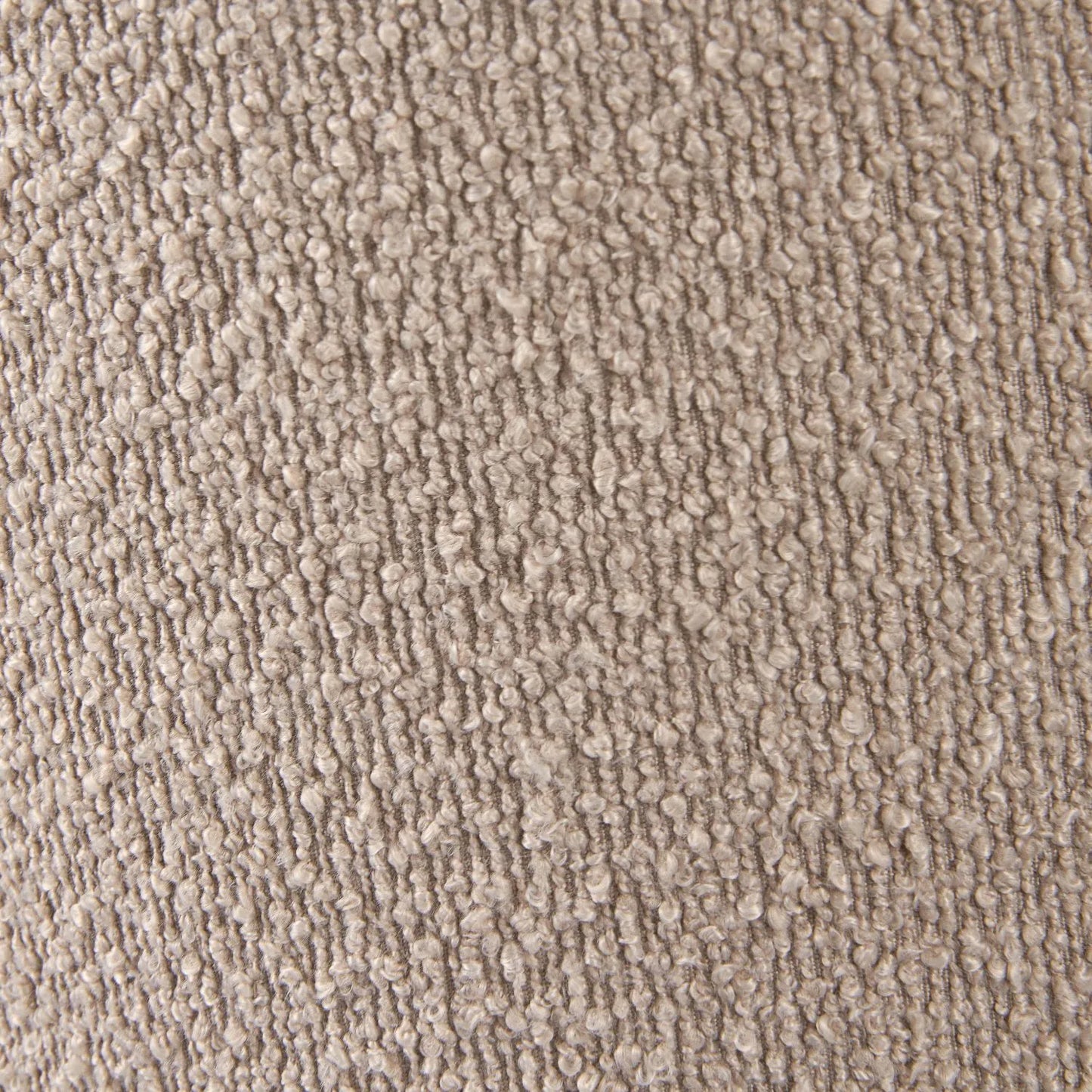Beige Taupe Bouclé Tapered Lampshade with Teddy Textured Fabric – Cone-Shaped Light Shade for Ceiling Table & Floor Lamps 50cm/20in - Click Style