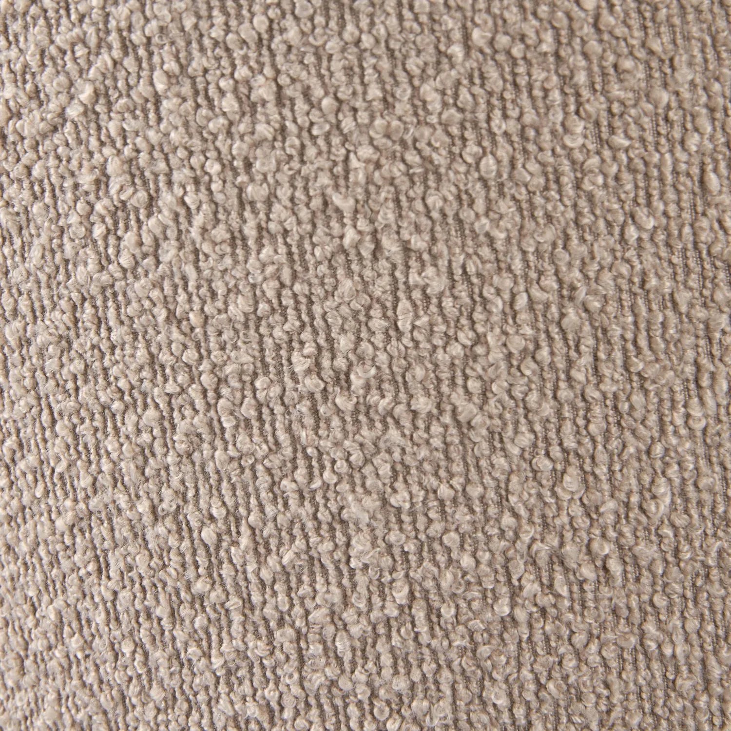 Beige Taupe Bouclé Tapered Lampshade with Teddy Textured Fabric – Cone-Shaped Light Shade for Ceiling Table & Floor Lamps 50cm/20in - Click Style