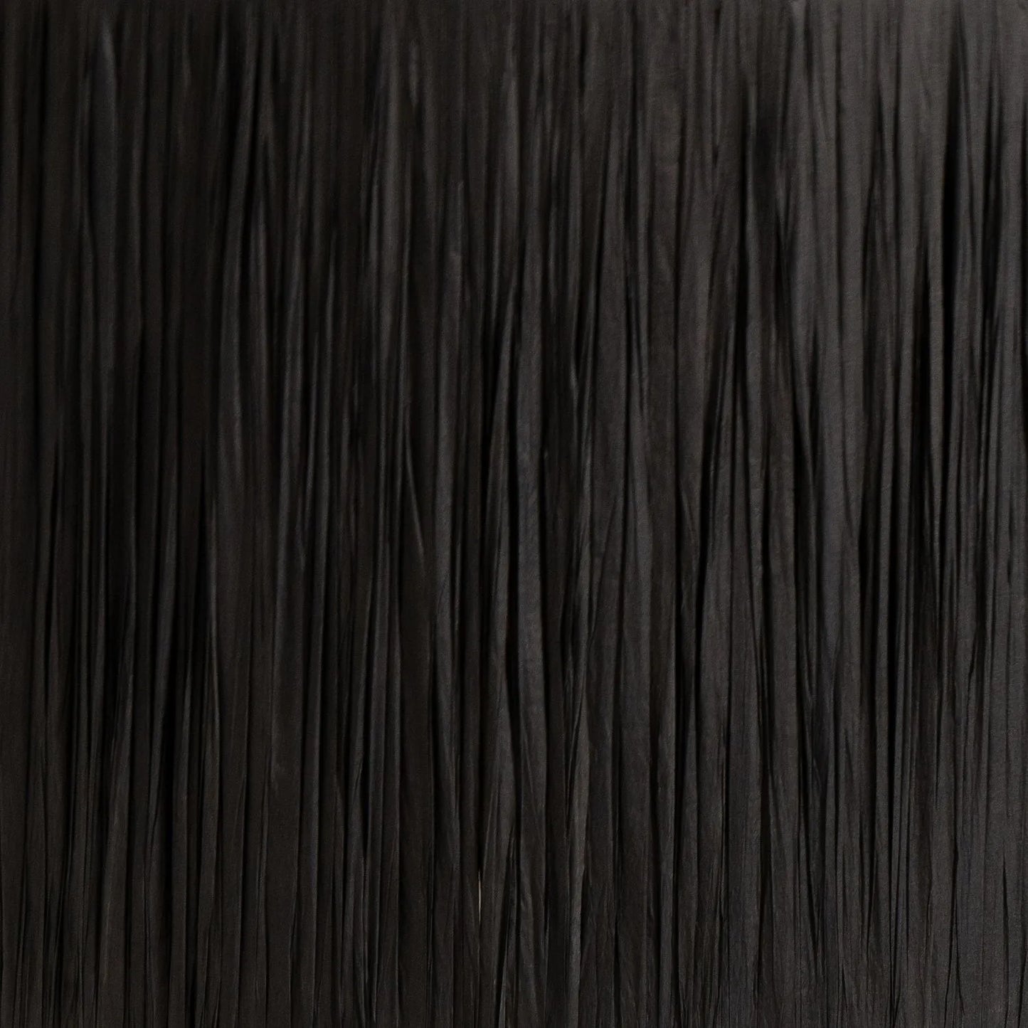 Black Raffia Drum Lampshade with Wrapped Textured Finish – Light Shade for Ceiling Table & Floor Lamps 35cm/14in - Click Style