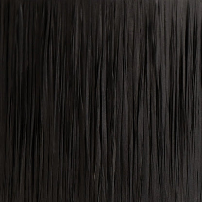 Black Raffia Drum Lampshade with Wrapped Textured Finish – Light Shade for Ceiling Table & Floor Lamps 30cm/12in - Click Style