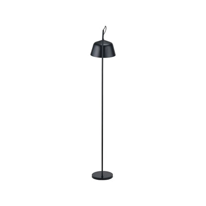 Black Retro Task Floor Lamp with Adjustable Metal Dome Shade – Modern Reading Light 172x30x38cm | Standard Lamp | Click Style