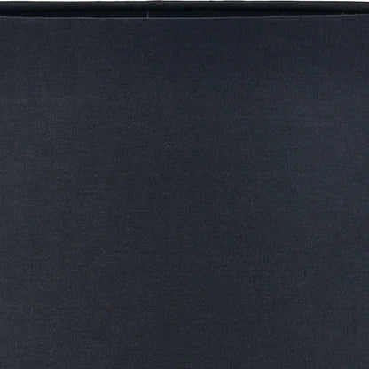 Black & White Art Deco Ceramic Urn Table Lamp with Black Tapered Cotton Shade – Monochrome Decorative Lighting 70x40x40cm | Click Style