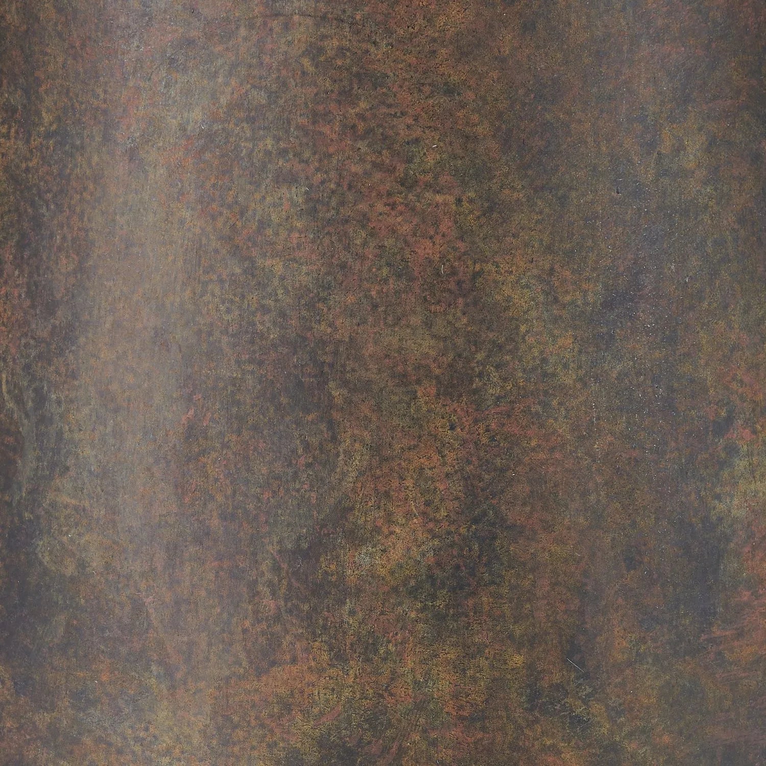 Brown & Green Aged Metal Tapered Table Lamp with 40cm Pistachio Green Linen Tapered Shade – Sculptural Bedside & Side Table Light 73x40x40cm | Click Style