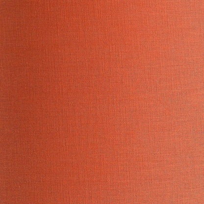 Cinnamon Linen Self Lined Drum Lampshade 45cm/18in - Click Style