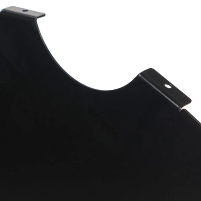 Cosi Round Metal Cover Plate – Large Black Burner Protector for Fire Pits Compatible with Cosiglass Round Wind Guard 52x52cm - Click Style