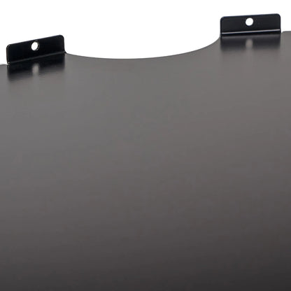 Cosi Round Metal Cover Plate – Large Black Burner Protector for Fire Pits Compatible with Cosiglass Round Wind Guard 52x52cm - Click Style