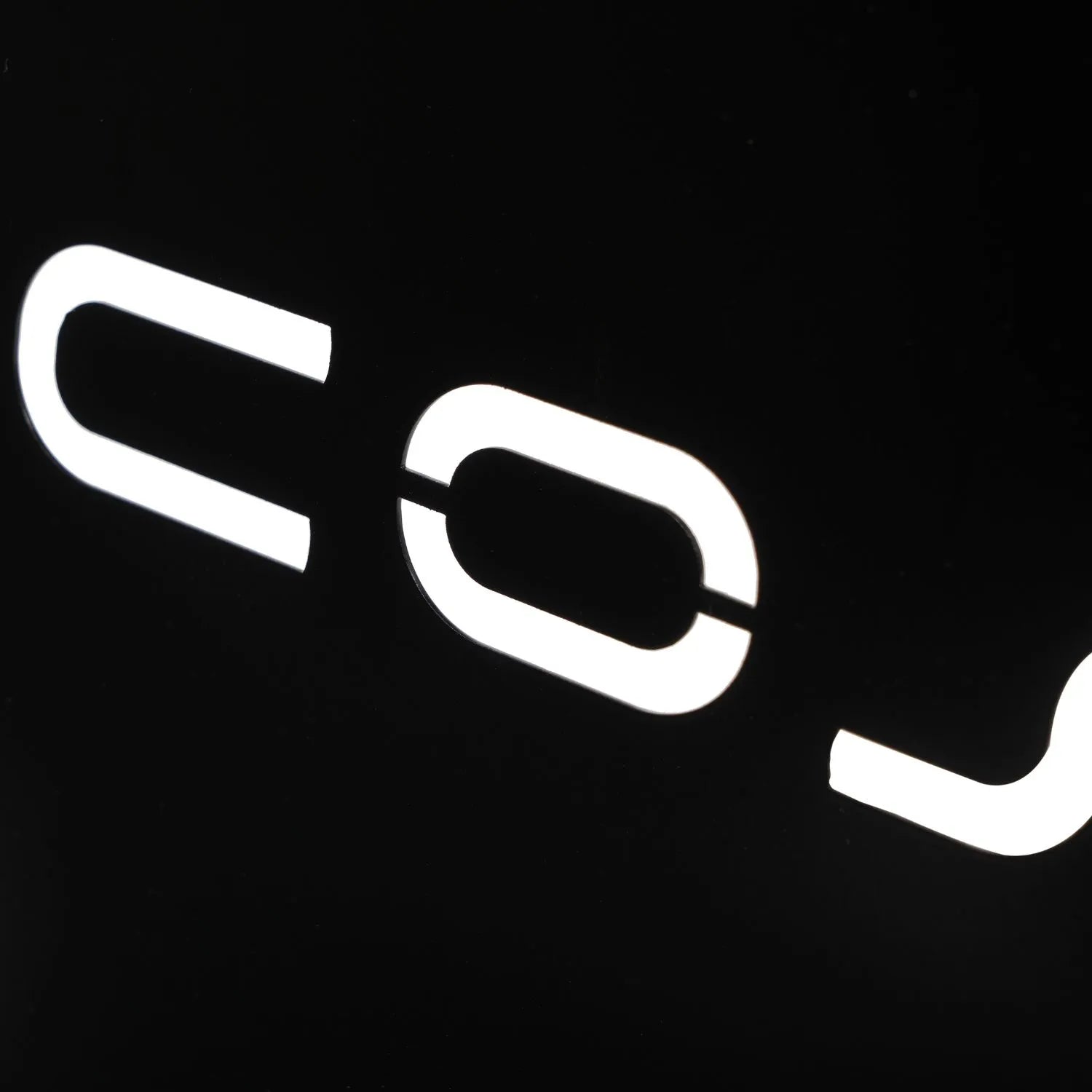 Cosi Round Metal Cover Plate – Large Black Burner Protector for Fire Pits Compatible with Cosiglass Round Wind Guard 52x52cm - Click Style