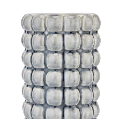 Grey Ceramic Bubble Vase 32x12cm - Click Style