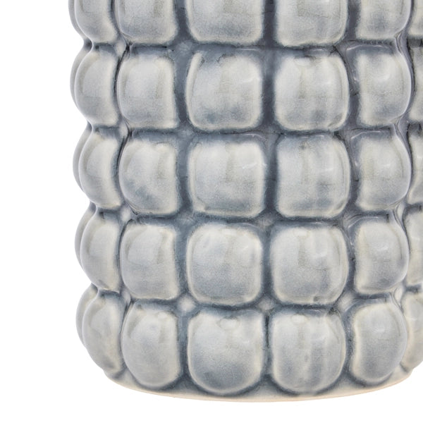 Grey Ceramic Bubble Vase 32x12cm - Click Style